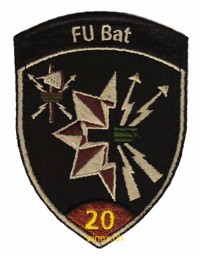 Picture of FU Bat 20 braun Führungsunterstützungs Bataillon mit Klett