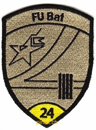 Image de FU Bat 24 gelb mit Klett Armeeabzeichen