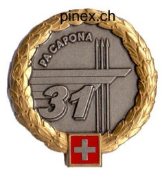 Image de Insigne de Béret dorée FOAP de l'aviation 31 Forces aériennes suisses