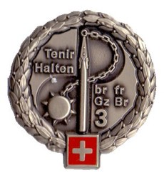 Image de Brigade frontière 2 Insigne de béret Armée suisse