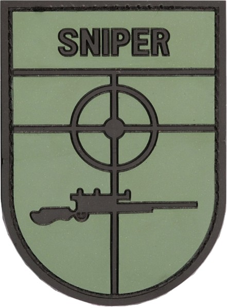Image de Sniper PVC Rubber Patch Abzeichen