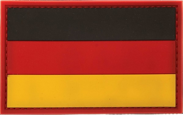 Bild von Deutschland Flagge PVC Rubber Patch