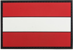 Picture of Österreich Flagge PVC Rubber Patch