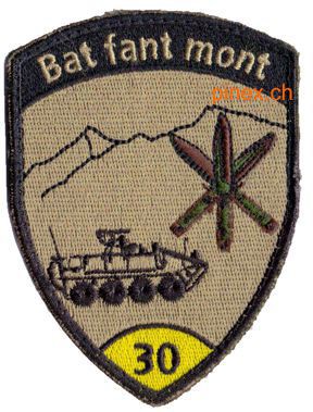 Picture of Bat fant mont 30 gelb mit Klett 