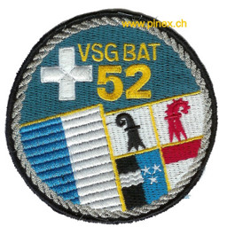 Picture of VSG Bat 52  silber Armeebadge