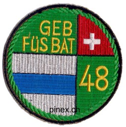 Image de Badge inf mont 48 Armée suisse