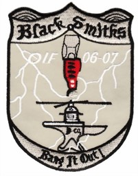 Immagine di Blacksmiths Helicopter Unit OIF 06-07 Abzeichen Patch