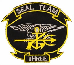 Immagine di Seal Team Three Stoffabzeichen