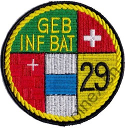 Image de Geb Inf Bat 29 gelb  