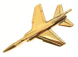 Bild von Mirage F1 Flugzeug Pin