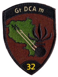 Picture of GR DCA m 32 schwarz mit Klett Badge
