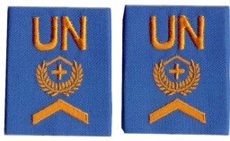 Picture of United Nations UN Shoulder Ranks Sergeant