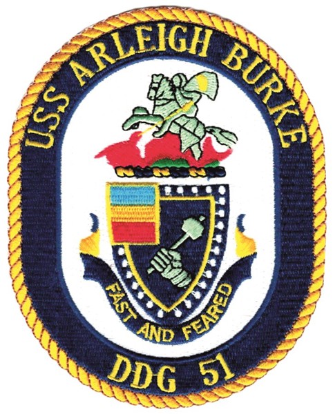 Image de USS Arleigh Burke DDG 51 US Navy Zerstörer 