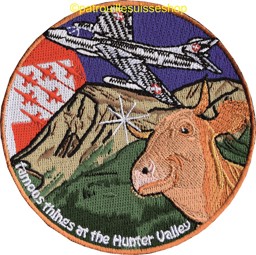 Immagine di Patrouille Suisse Erinnerungsabzeichen, Hunter Valley ... Limitiert auf 160 Stück, Design made by Urs Stoller