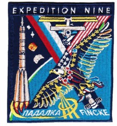 Picture of ISS Expedition 9 Mission Patch ISS