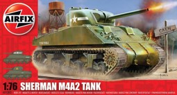 Picture of Airfix Sherman M4A2 Panzer Modellbausatz 1:72