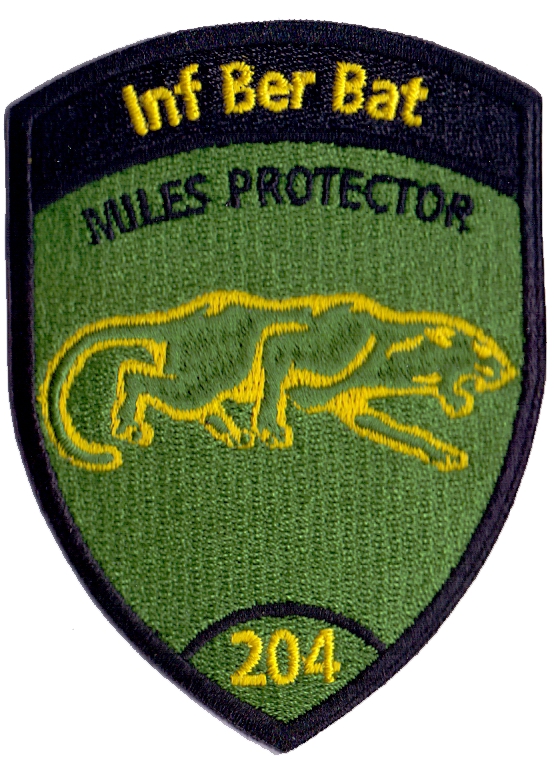 Picture of Inf Ber Bat 204 ohne Klett, Miles protector Badge