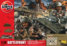 Picture of D-Day Battlefront Diorama Komplettset  Plastikmodellbausatz 1:76 Airfix