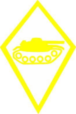 Immagine di Panzertruppe Autoaufkleber Truppengattungsabzeichen 