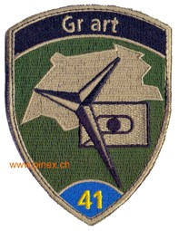 Picture of Gr art 41 blau mit Klett Armeebatch