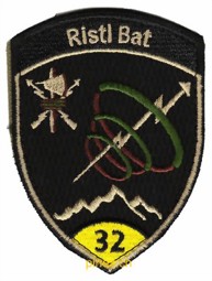 Picture of Ristl Bat Richtstrahlbataillon 32 gelb mit Klett