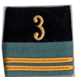 Picture of Oberleutnant Genietruppen Verplegungsoffizier Gradabzeichen Schulterpatten. Preis gilt für 1 Stück 