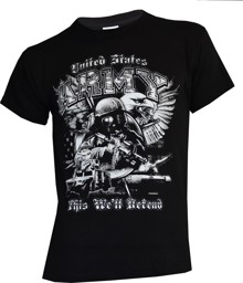 Image de US Army T-Shirt schwarz