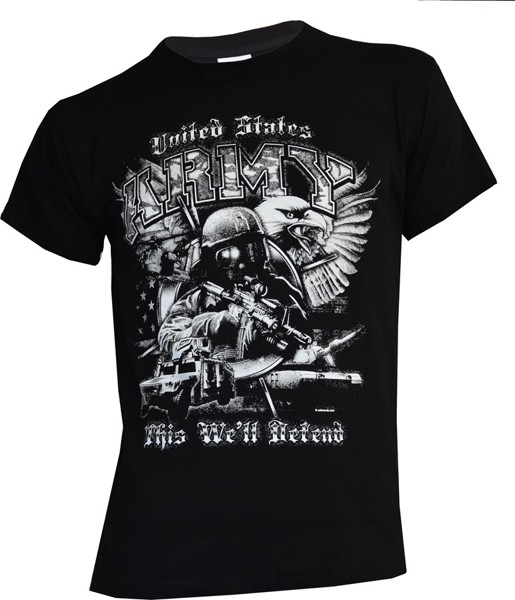 Immagine di US Army T-Shirt schwarz