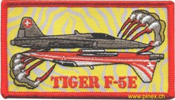 Image de Northrop Tiger F5e Abzeichen Schweizer Luftwaffe Tigerkrallen