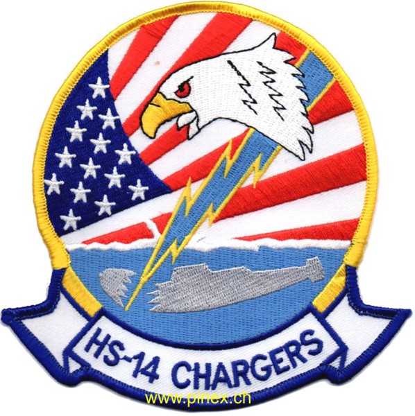 Immagine di HS-14 Chargers Anti U-Boot Helicopter Squadron Abzeichen
