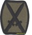 Picture of 10th Mountain Division OD Patch Abzeichen 