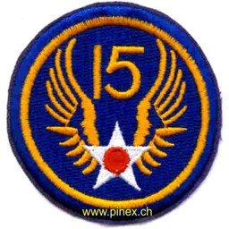 Image de 15th Air Force Schulterabzeichen WW2 Abzeichen