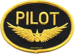 Picture of Piloten Abzeichen Patch oval