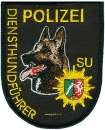 Immagine di Polizei Diensthundführer Nordrhein-Westfalen Abzeichen Sundern Malinoise 