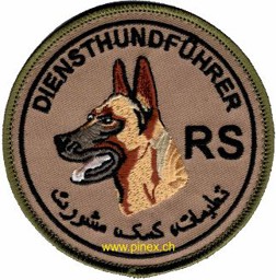 Picture of Diensthundführer Abzeichen Deutsche Bundeswehr Afghanistan Mission tarn