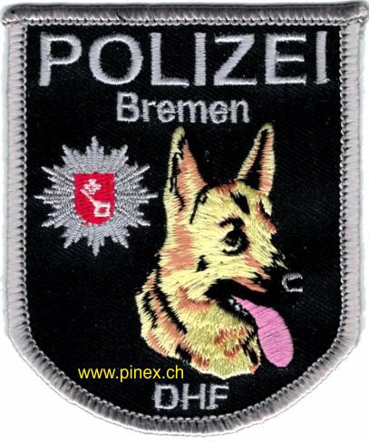 Picture of Polizei Bremen Diensthundführer Abzeichen