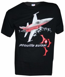 Picture of Patrouille Suisse T-Shirt schwarz