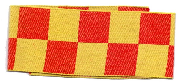 Picture of Armbinde Gelb / Rot Schweizer Armee