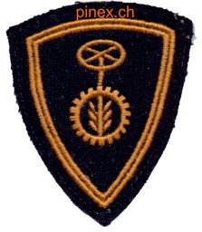 Immagine di Panzermechaniker Spezialistenabzeichen Doppelrand Schweizer Armee
