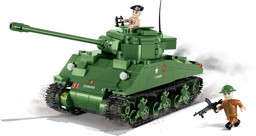 Picture of Sherman Firefly Panzer British Army WWII Baustein Set Cobi 2515