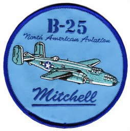 Picture of B-25 Mitchell Bomber Warbird Patch