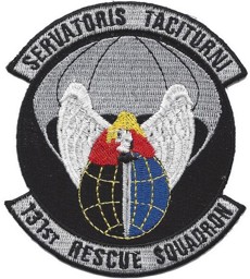 Immagine di 131st Rescue Squadron Abzeichen US Air Force "Servatoris Taciturni"