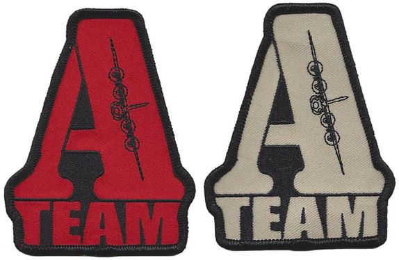 Picture of 700th Airlift Squadron Abzeichen "A-Team" Kuwait Patch Set