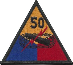 Picture of 50th Armored Division Patch 50. Panzerdivision US Army Abzeichen