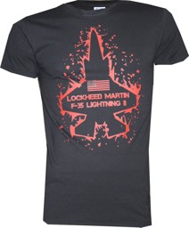 Picture of F-35 Lightning II Lockheed Martin print Shirt