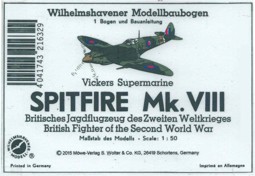 Picture of Spitfire Mk. 8 Modellbaubogen (Karton)