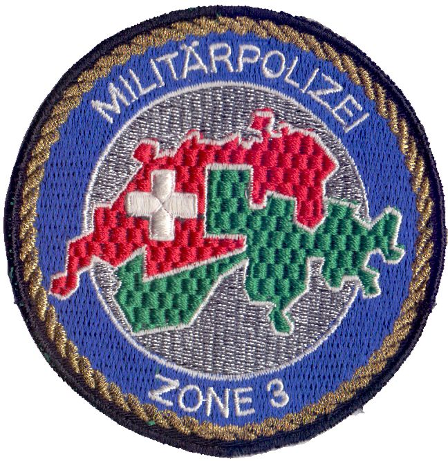 Immagine di Militärpolizei Zone 3 Badge Armee 95