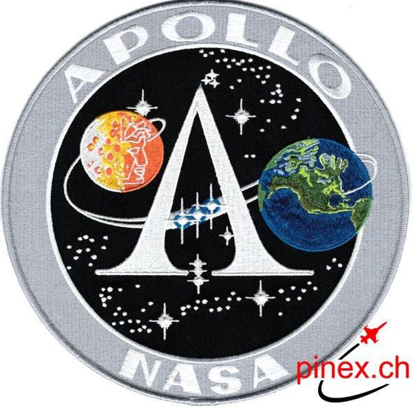 Image de Apollo A Programm Mission Logo NASA Abzeichen LARGE