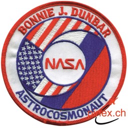 Immagine di MIR Astronautin Bonnie J Dunbar Abzeichen Patch