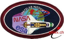 Image de Spacelab Mission 1 NASA ESA STS-9 Columbia Abzeichen Patch 